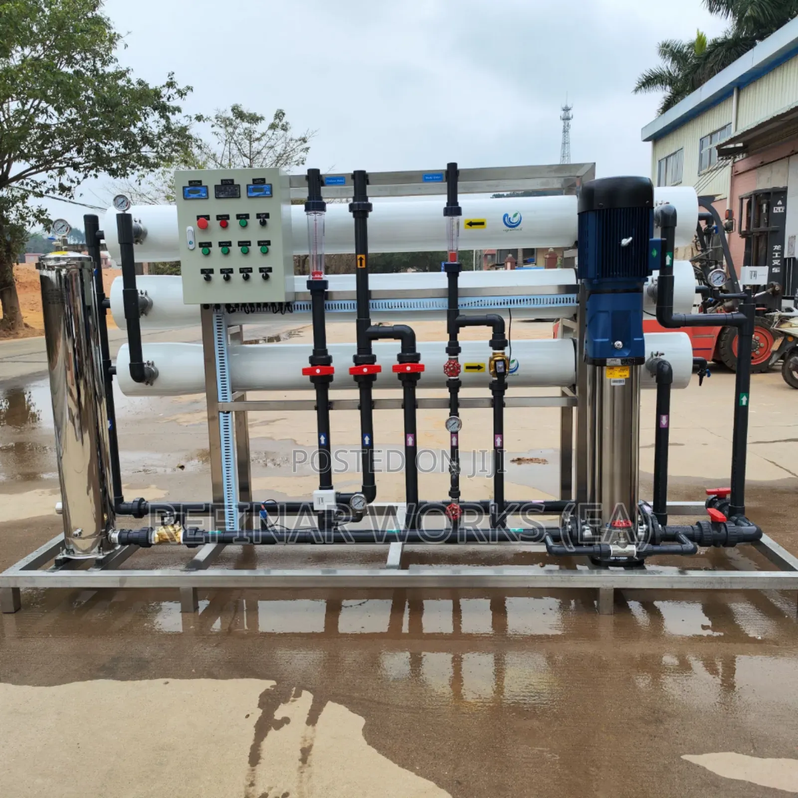Commercial Industrial Water Purification Plant (Reverse Osmosis Tech