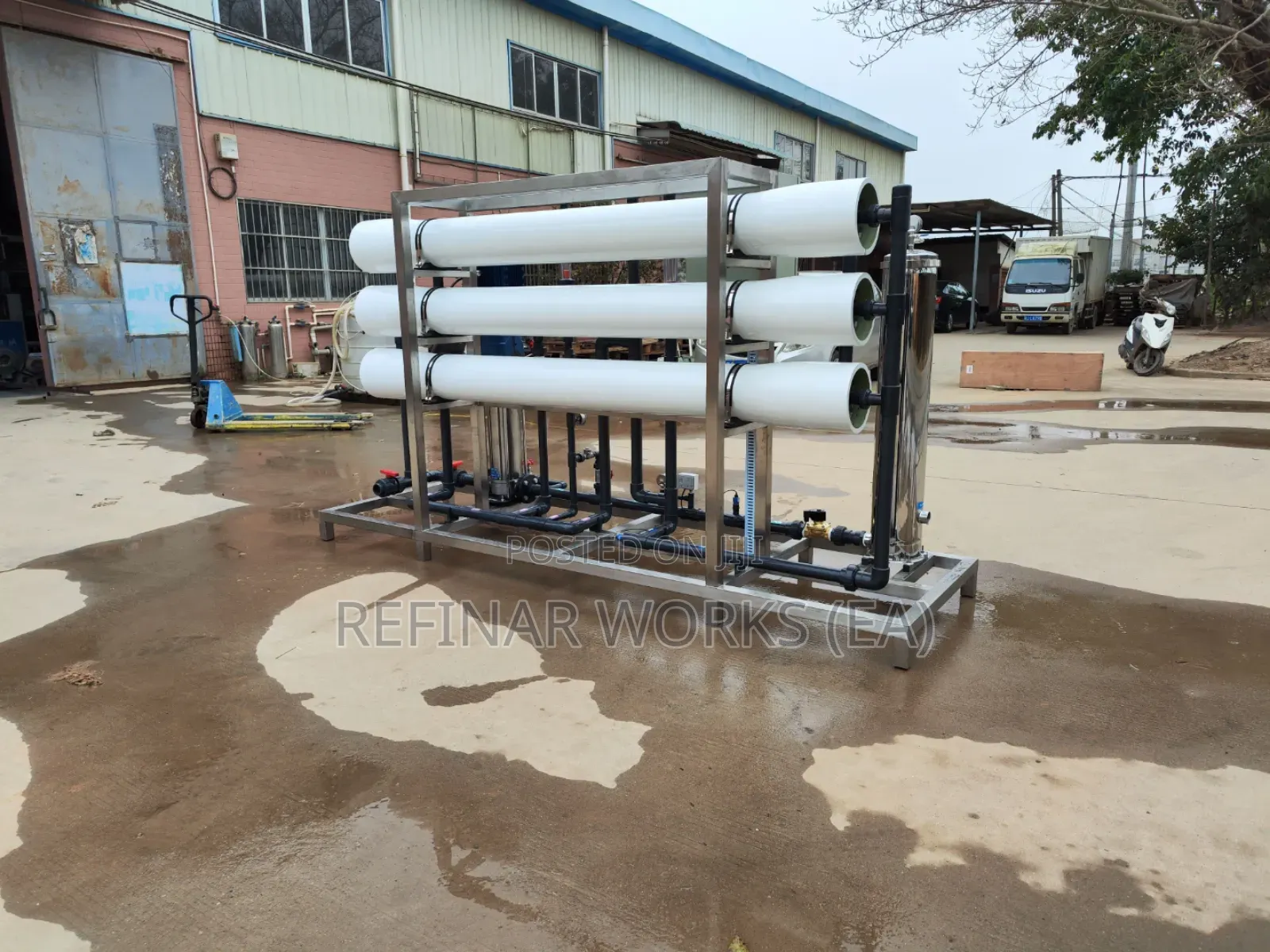 Commercial Industrial Water Purification Plant (Reverse Osmosis Tech