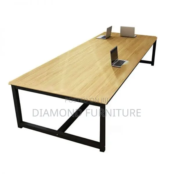 Office Furniture; Spacious Modern (10-Person) Office Boardroom Table