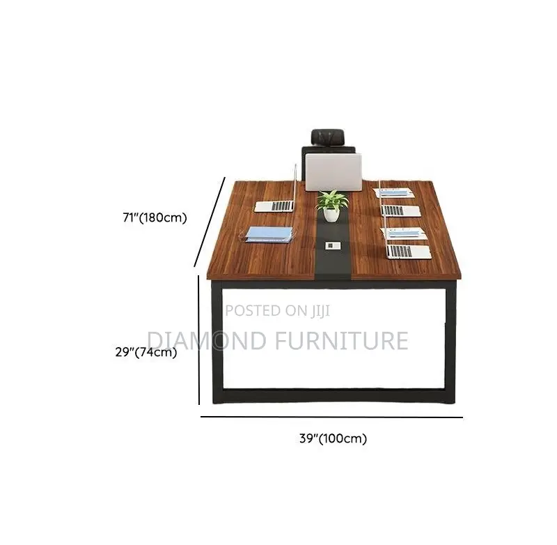 Office Furniture; {240cm X 120cm} Rectangular Office Conference Table