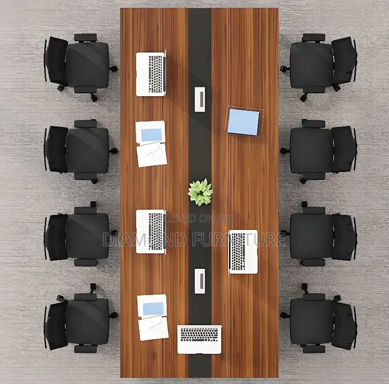 Office Furniture; {240cm X 120cm} Rectangular Office Conference Table
