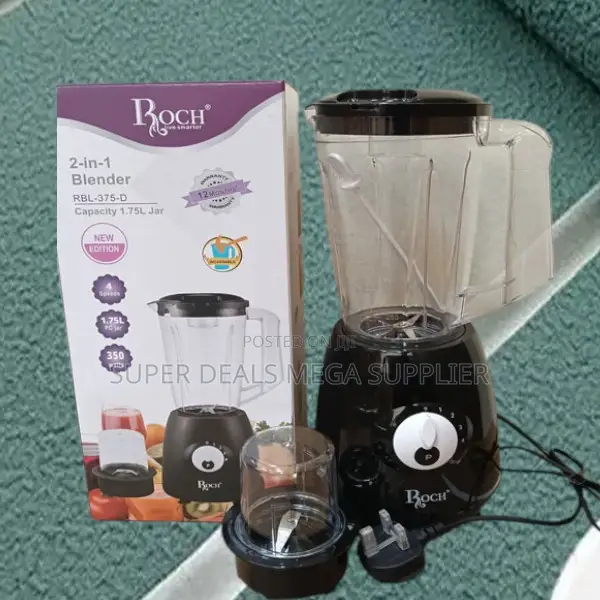 Roch 2 in 1 Electric Blender Best for Juices, Sauces and Spices