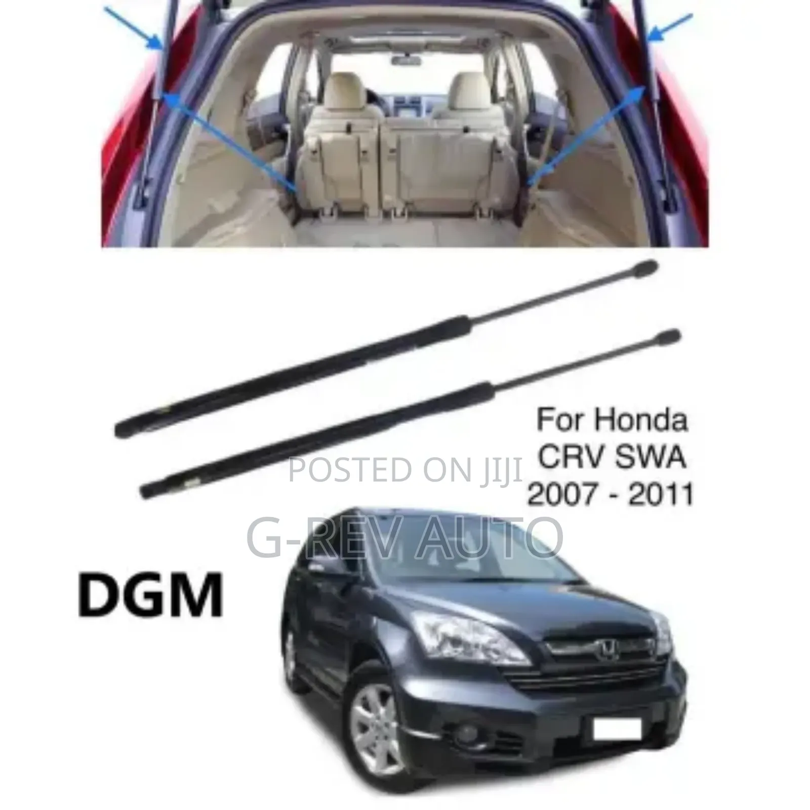 Honda CRV Re4 Boot Shocks.