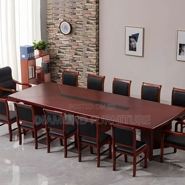Office Furniture; Sleek {2.4m} Modern Office Conference Table Design