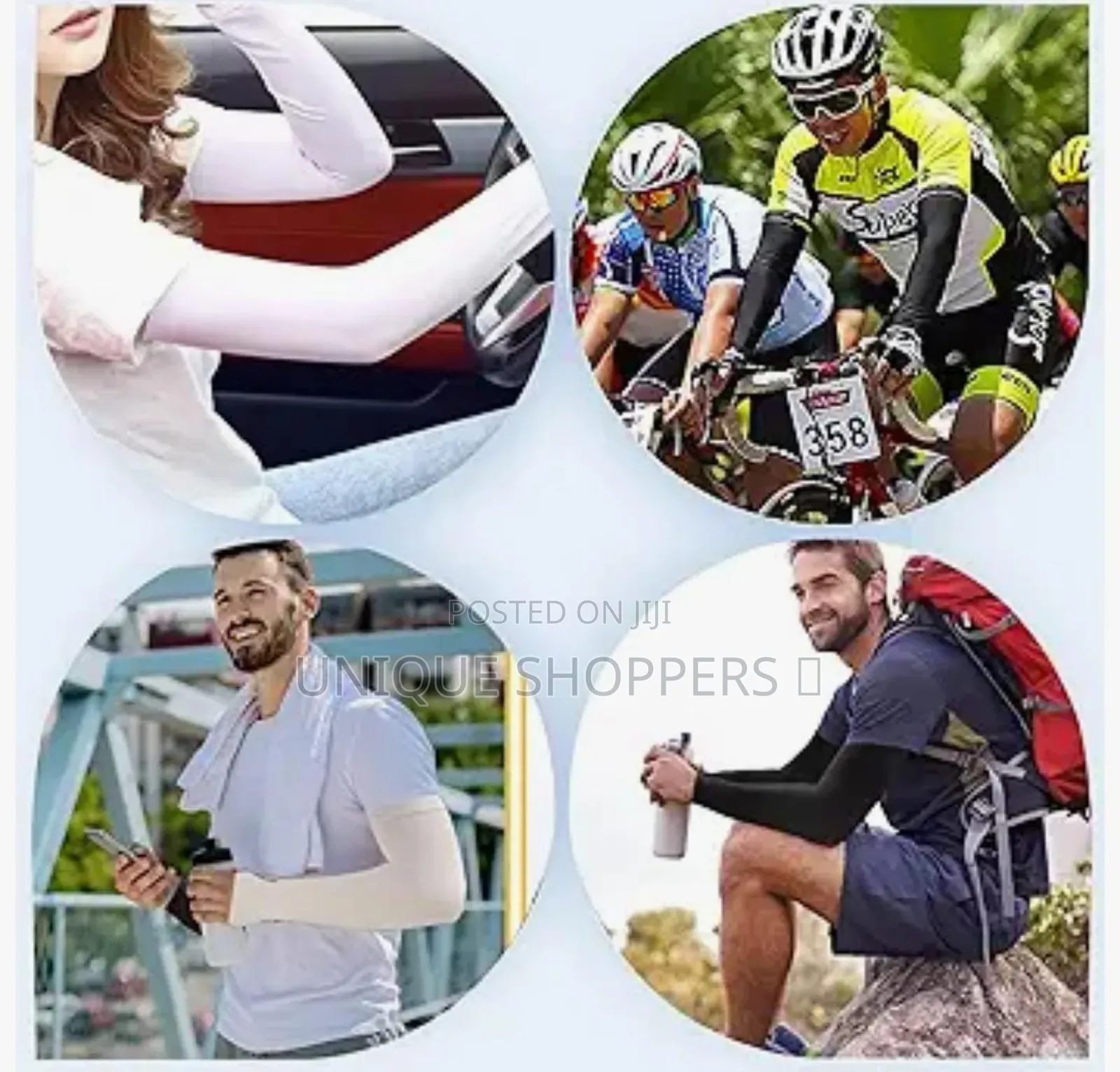 Arm Sleeves* 
 Protection Design: Our Upf 50+ Uv Arm Sleevesmen Women