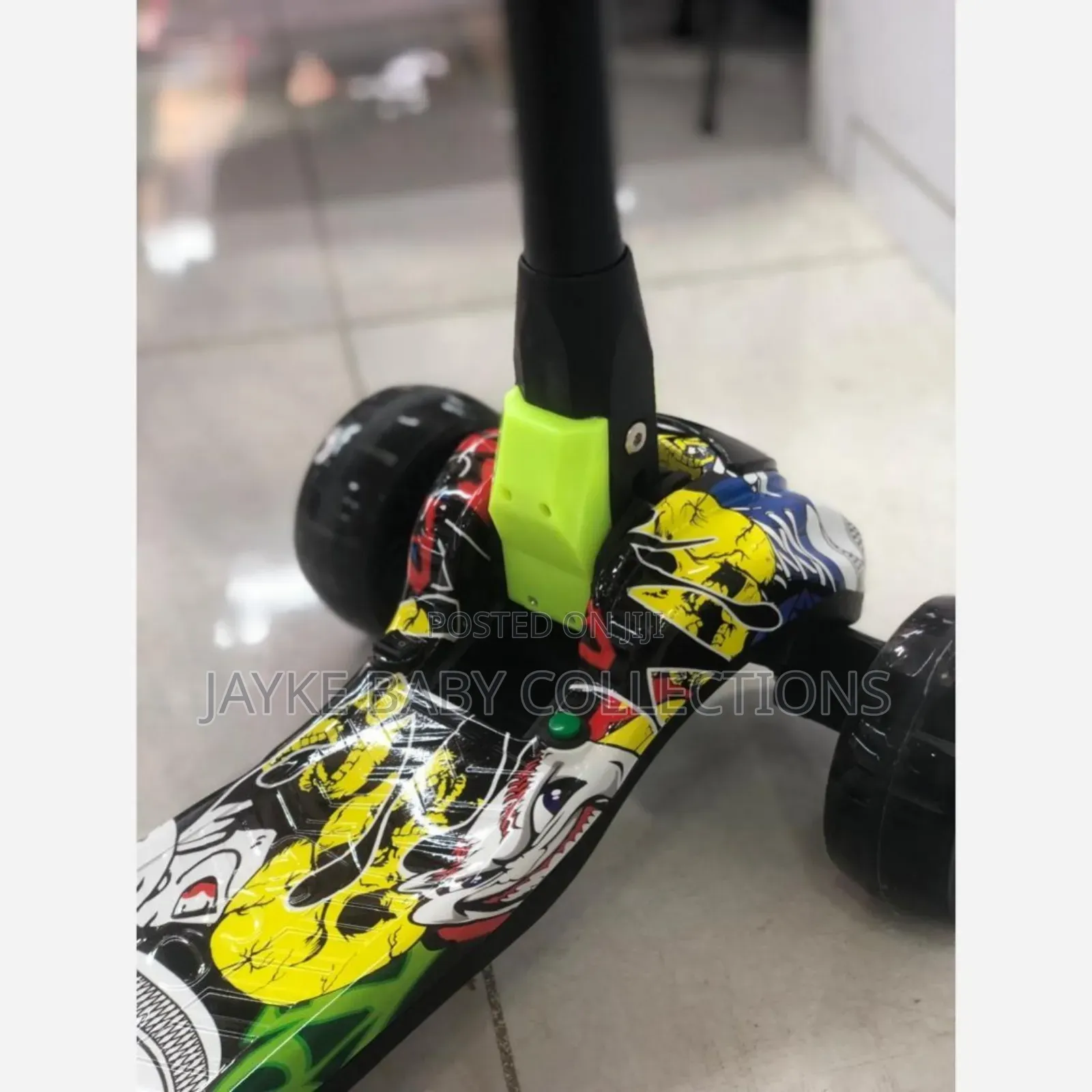 Kids Scooter With Lights, Music Smoke Effects