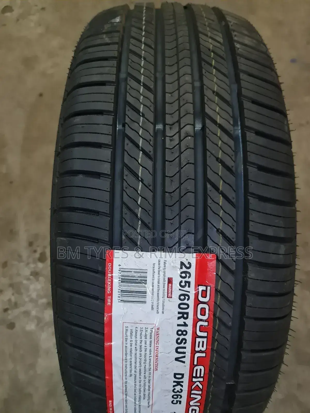 265 /60 R18 Doubleking Tyres (Dk365)