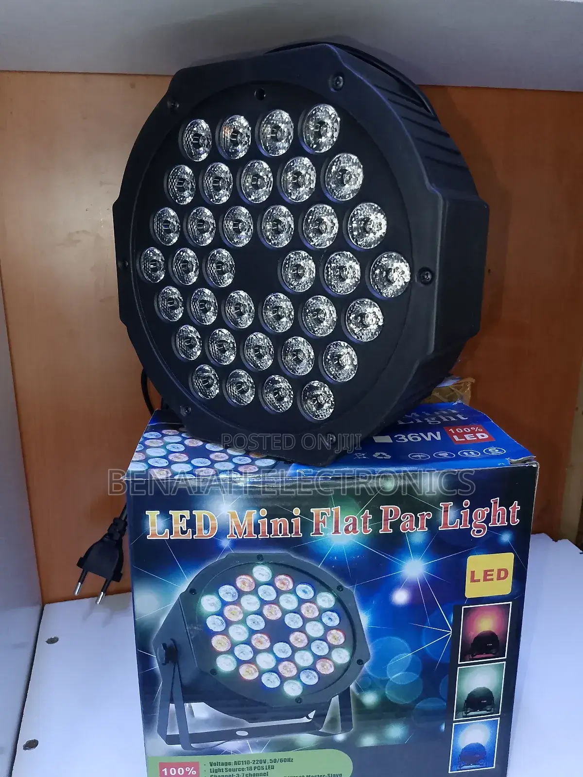 Led Stage Light Power Lighting Lamps, Remote Controlled