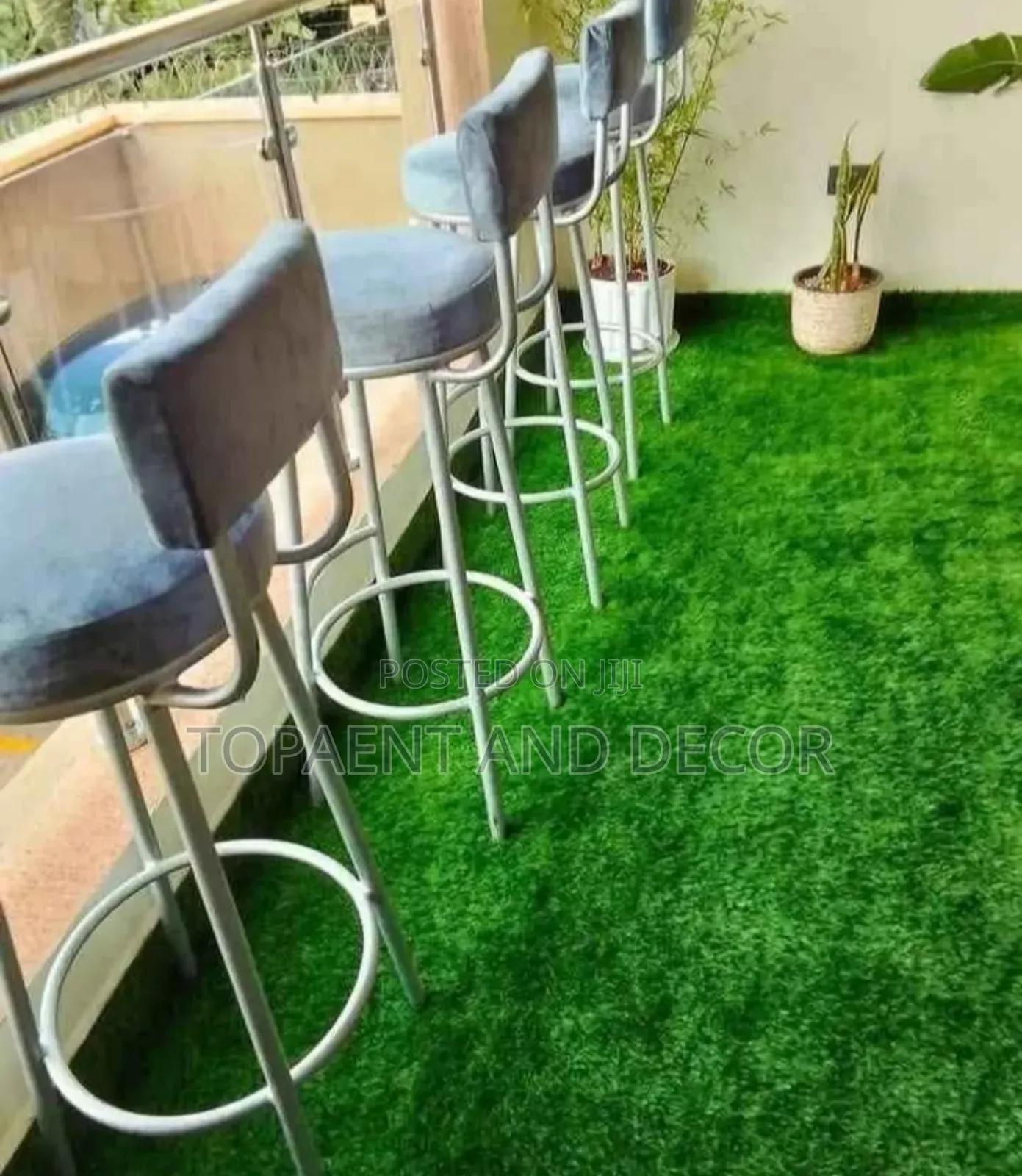 Soft Synthetic Artificial Grass Carpet for Restaurant