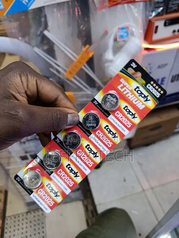 5pcs Cr2025 3v Battery Watch Remote Button Cell Cr 2025 Batteries