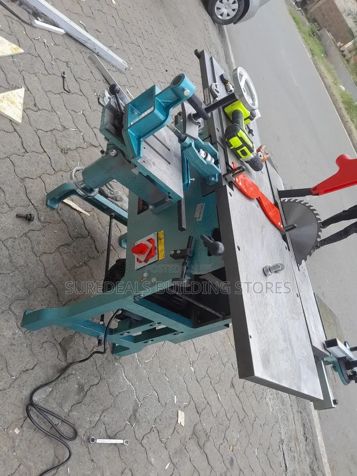 Heavy Duty Woodworking 8in1 Machine