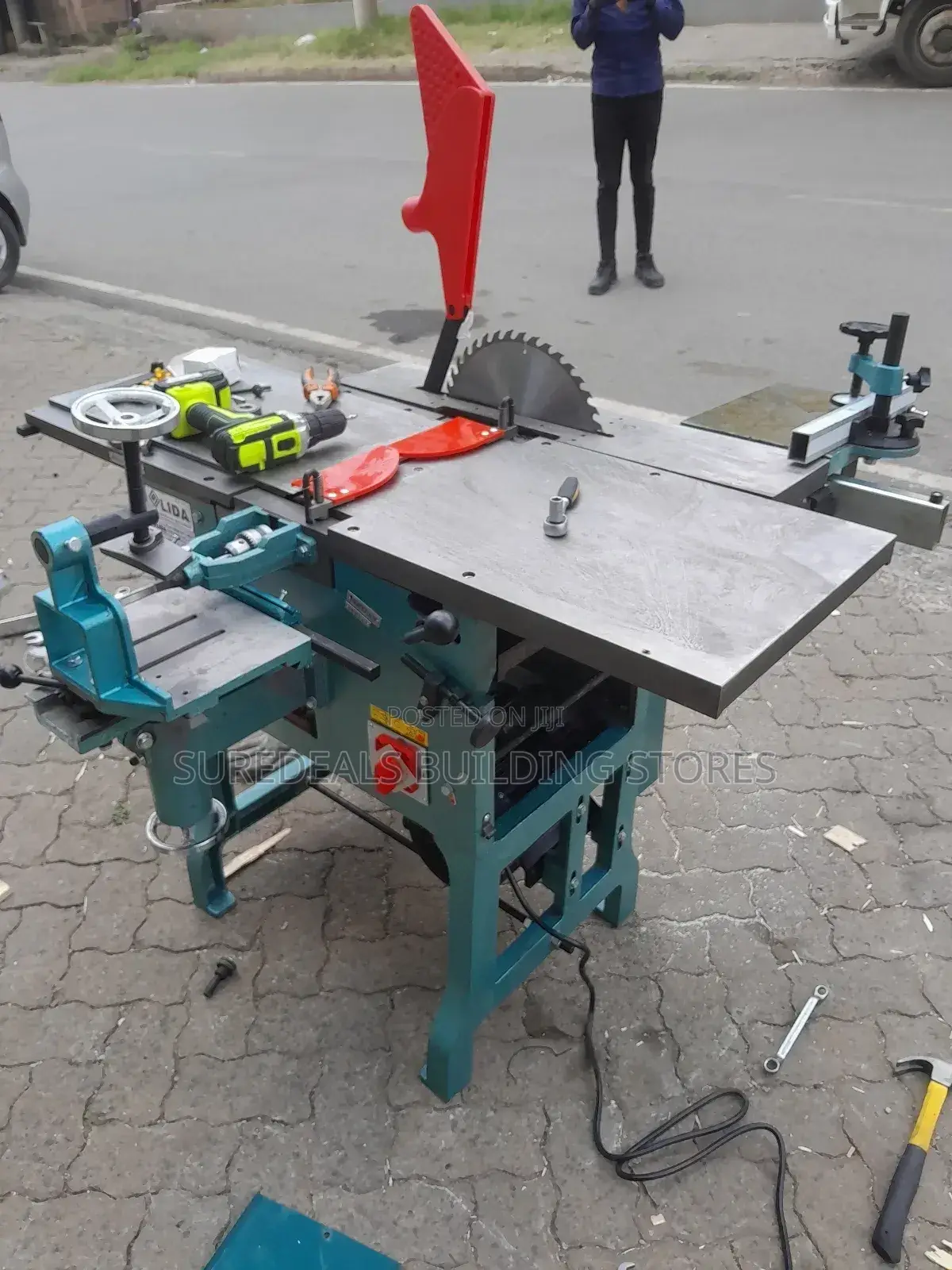 Heavy Duty Woodworking 8in1 Machine