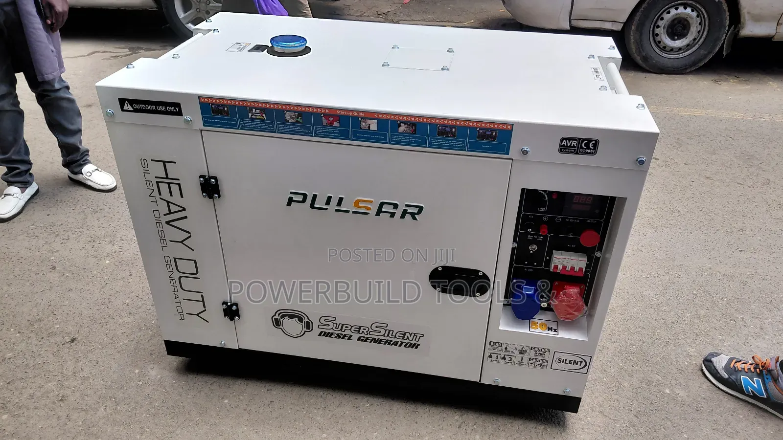 Pulsar 20/22kva Silent Diesel Generator Dual/Three Phase,Automatic.