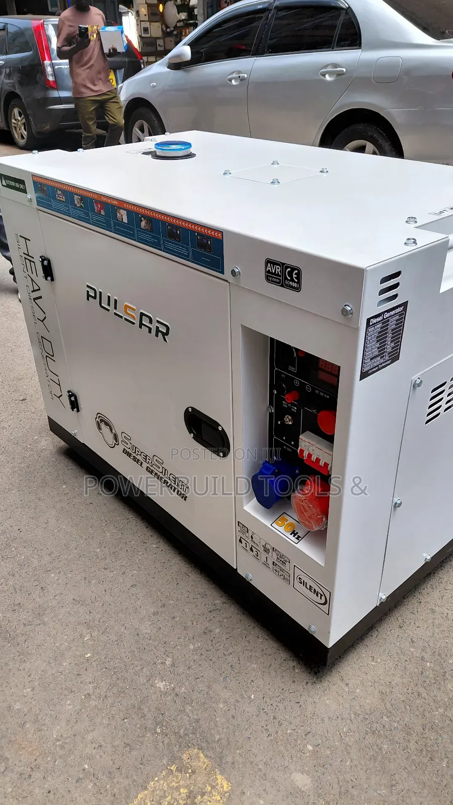 Pulsar 22kva Adg20000snad-3 Three Phase Canopied Generator