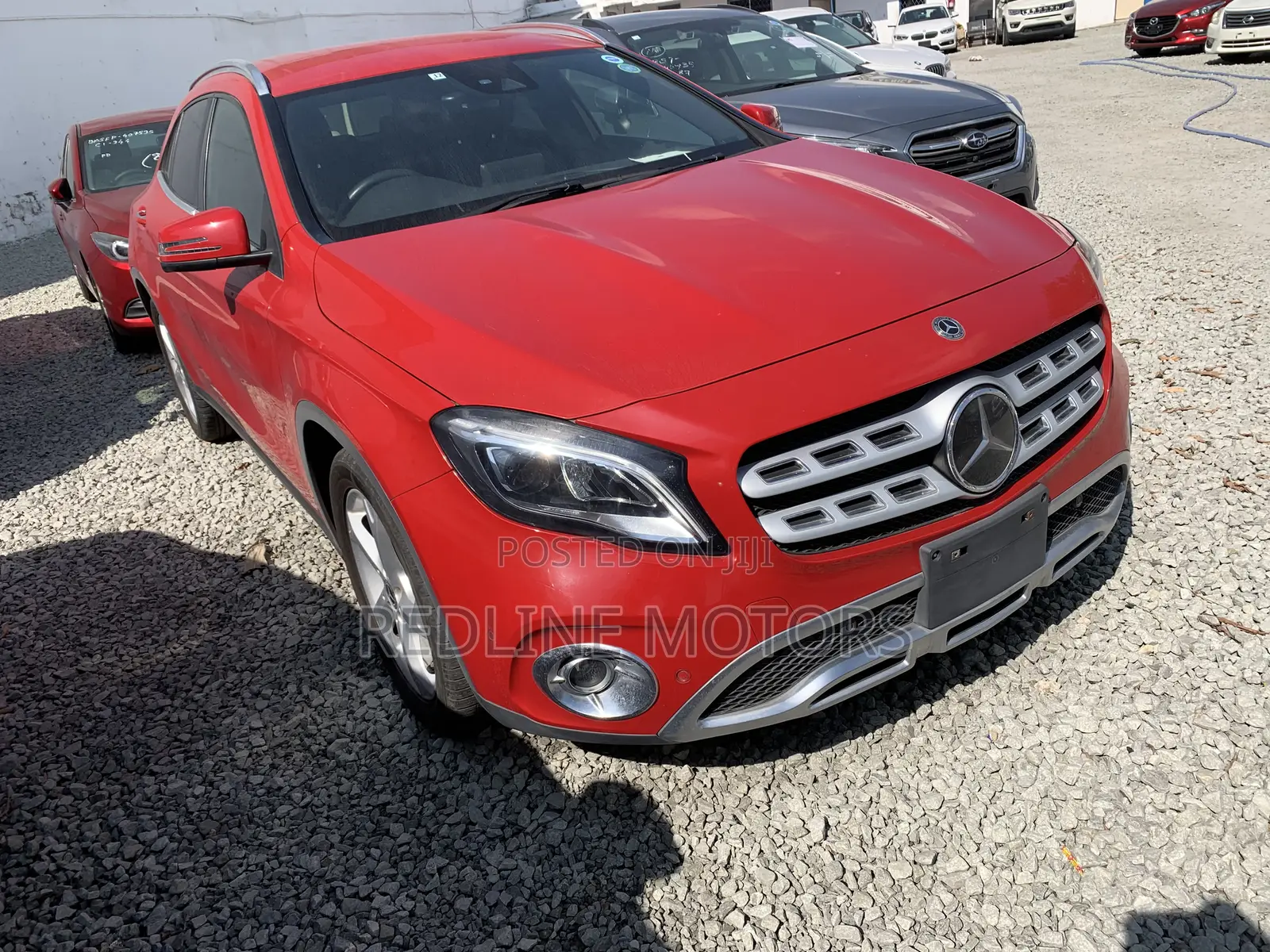 Mercedes-Benz GLA-Class 2018 Red