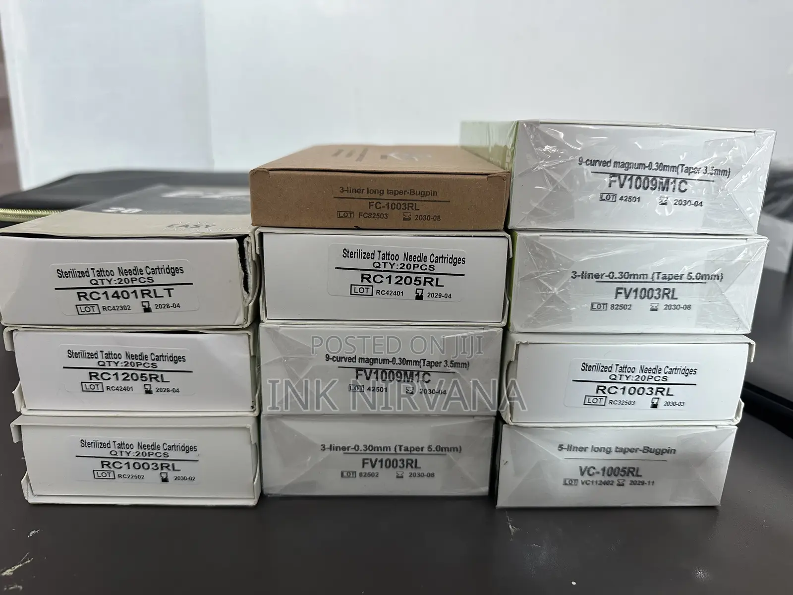 20 Pieces Ez Tattoo Cartridges