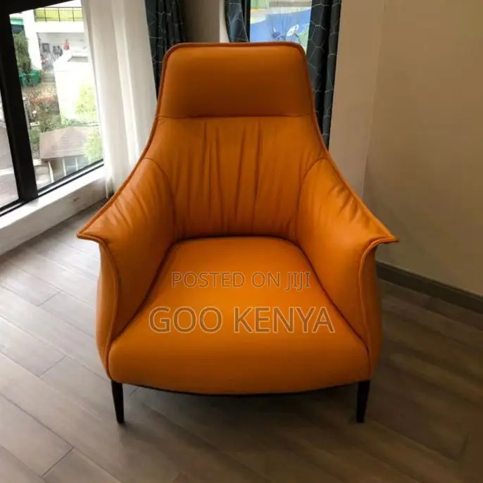 Home Chair; Leather Accent Home Chair for One