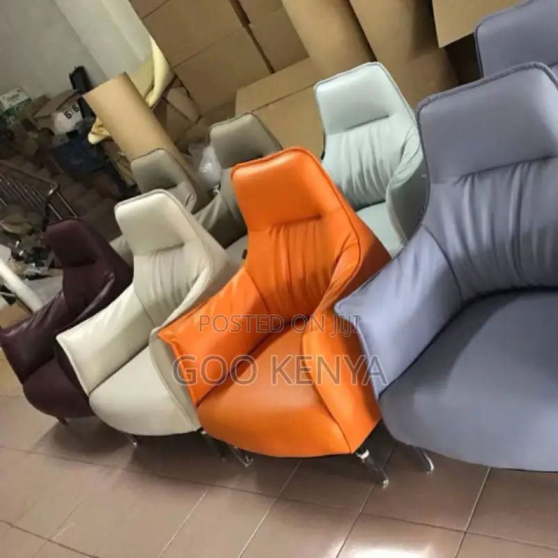 Home Chair; Leather Accent Home Chair for One