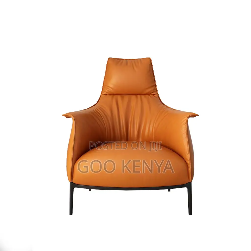 Home Chair; Leather Accent Home Chair for One