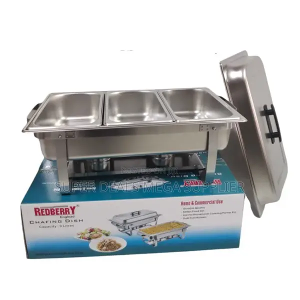 Stainless Steel Chafing Dish Buffet Food Warmer for Catering