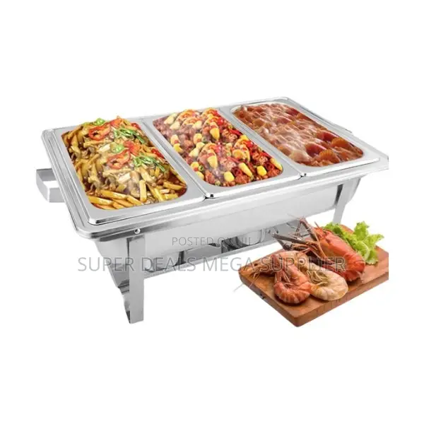 Commercial Chafing Dish Stainless Steel Food Warmer Set for Buffet