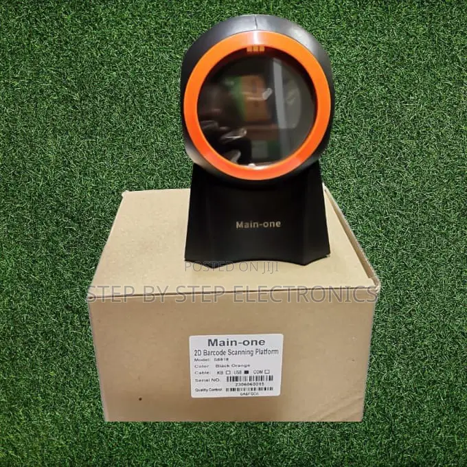 1d 2d Hands-Free Automatic Scanning Round Pos Barcode Scanner Reader