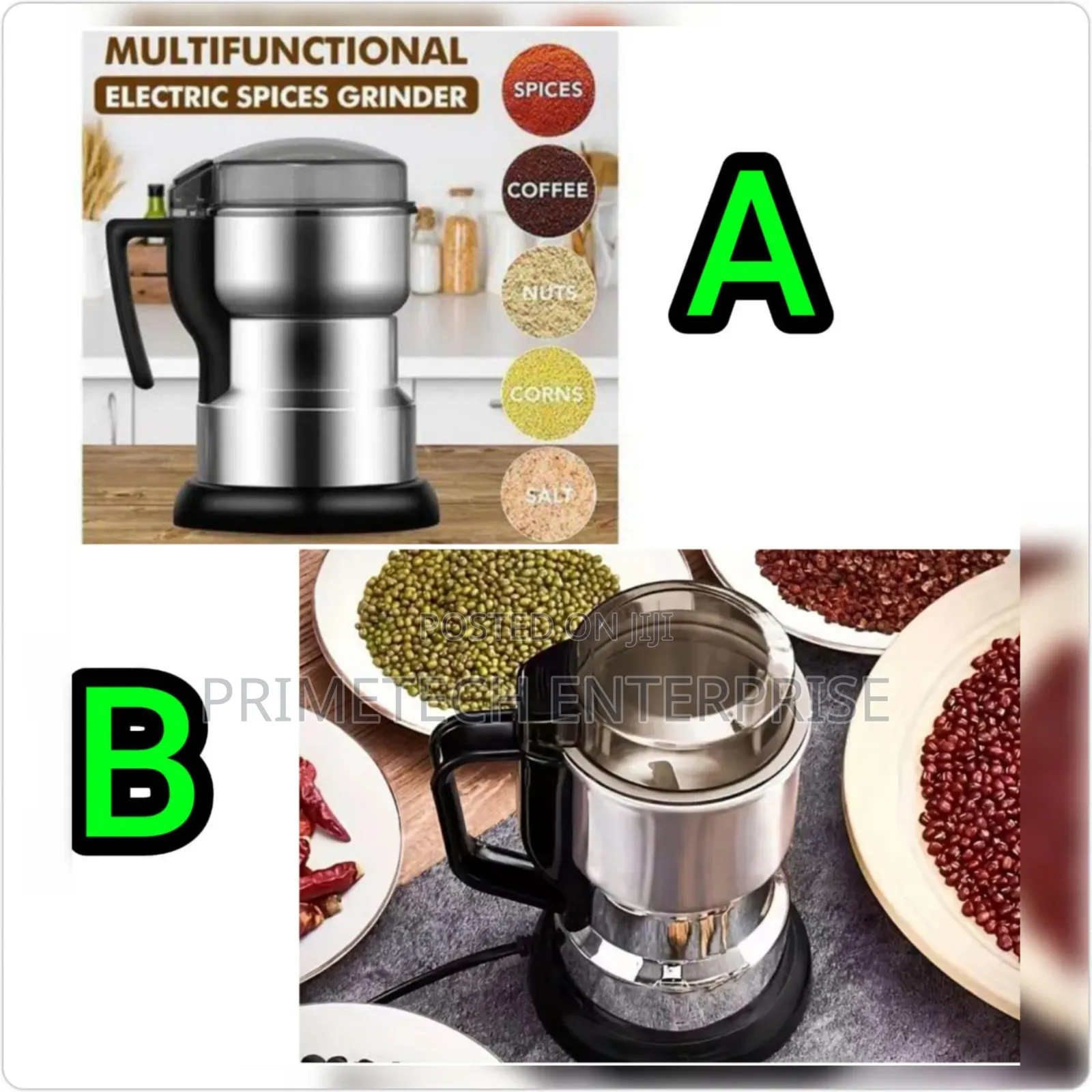 Stainless Steel Strong Coffee Grinder