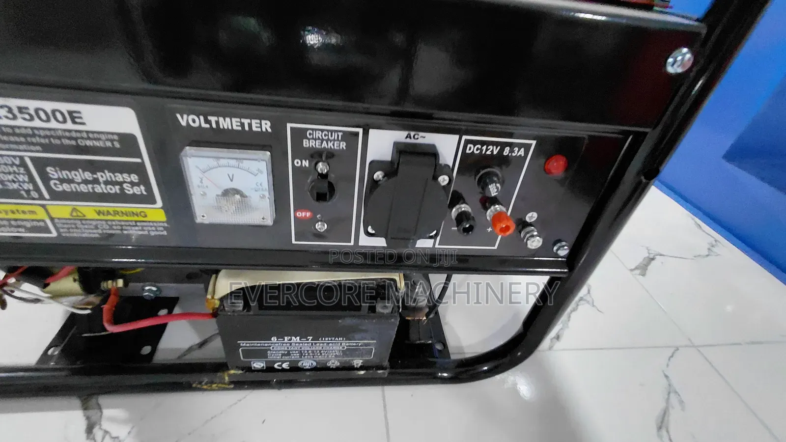 Heavy Duty 3.5kva Petrol Generator Keystart for Home Use.