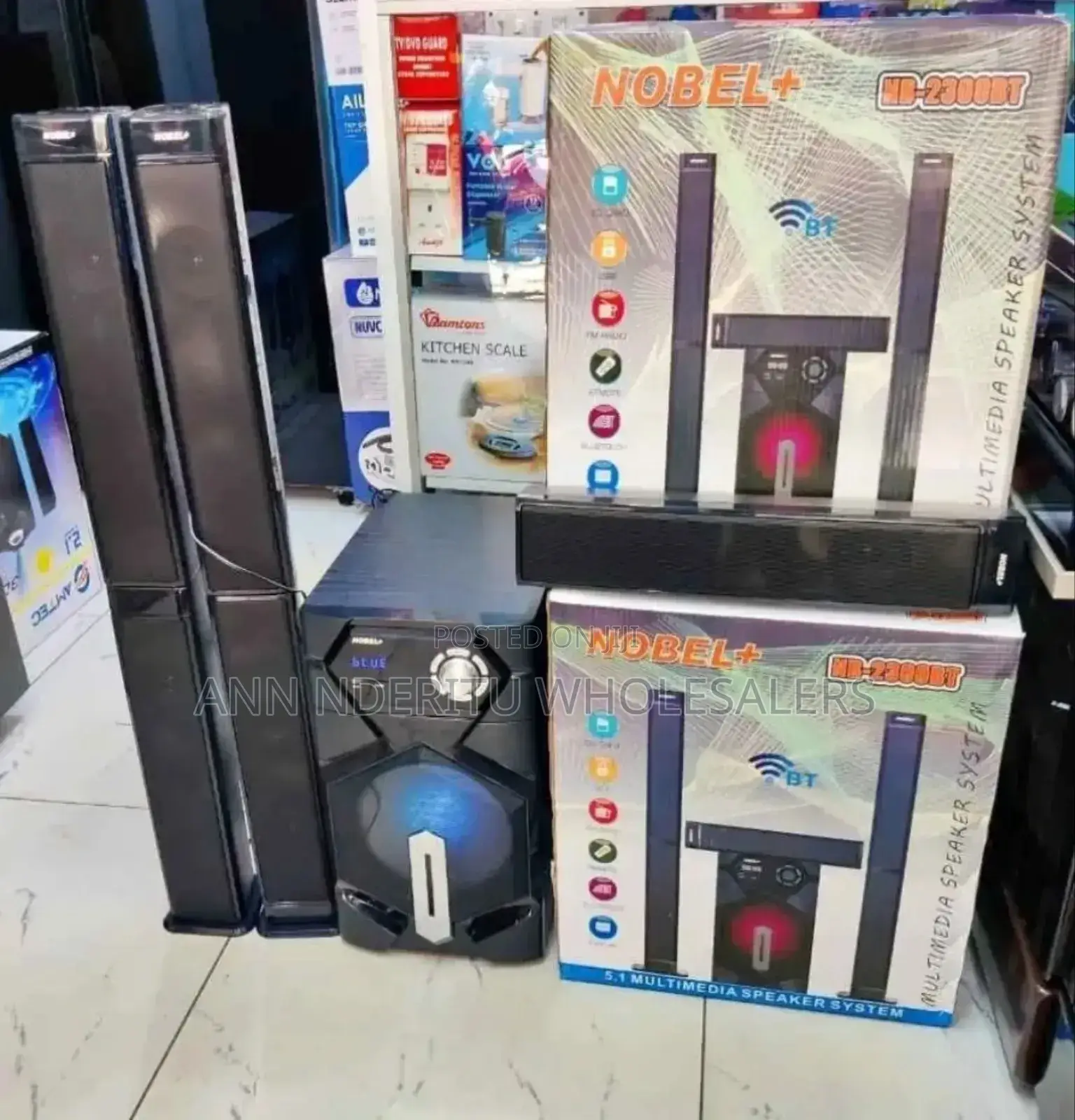Nobel Hometheatre 5.1 2030bt