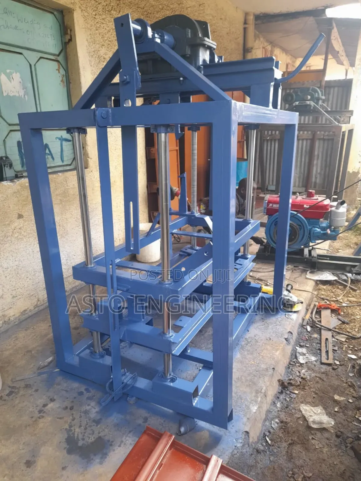Concrete Cabro Making Machine (New Design)