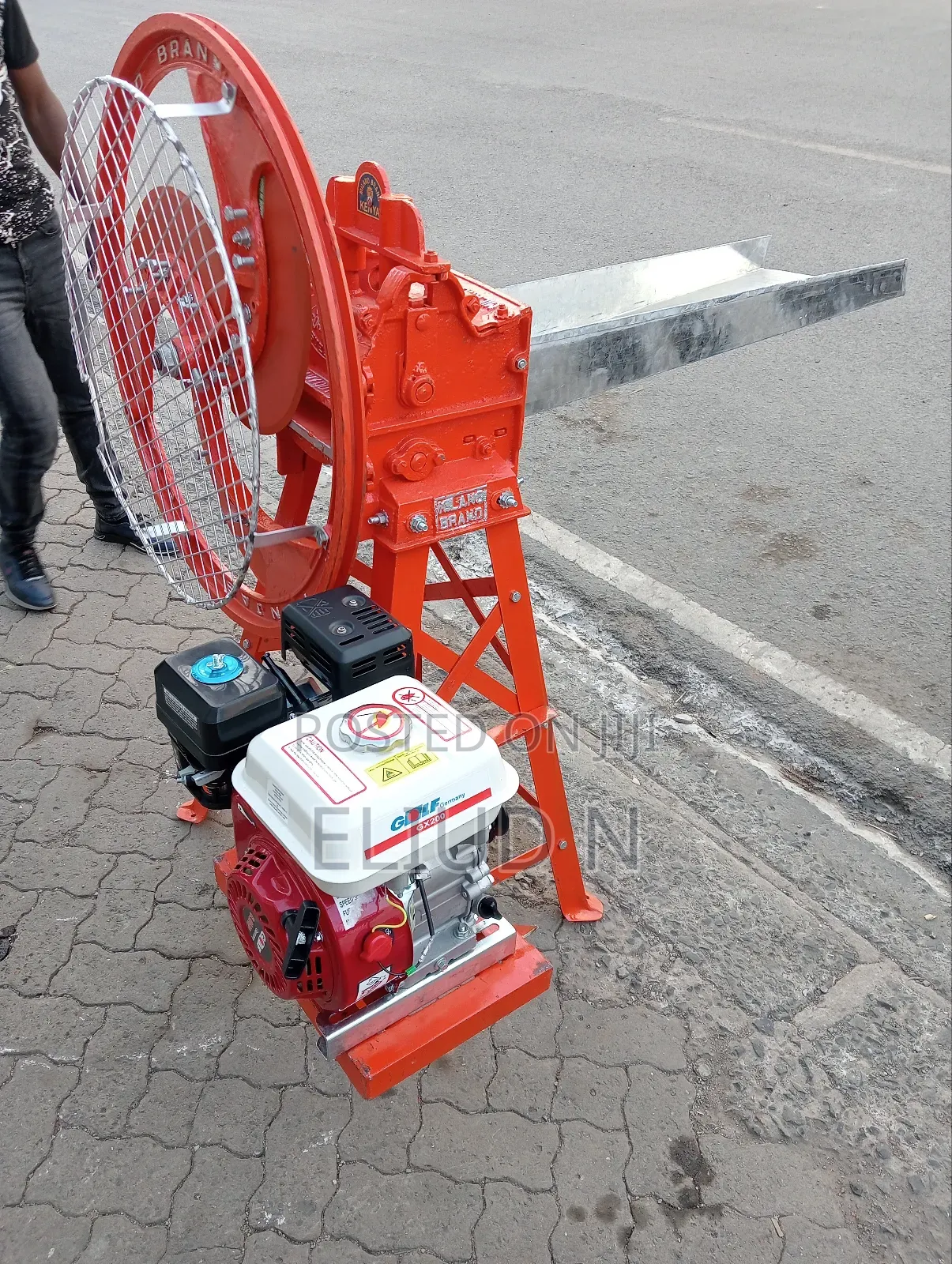 Silage Chaff Cutter Machine/Petrol Powered