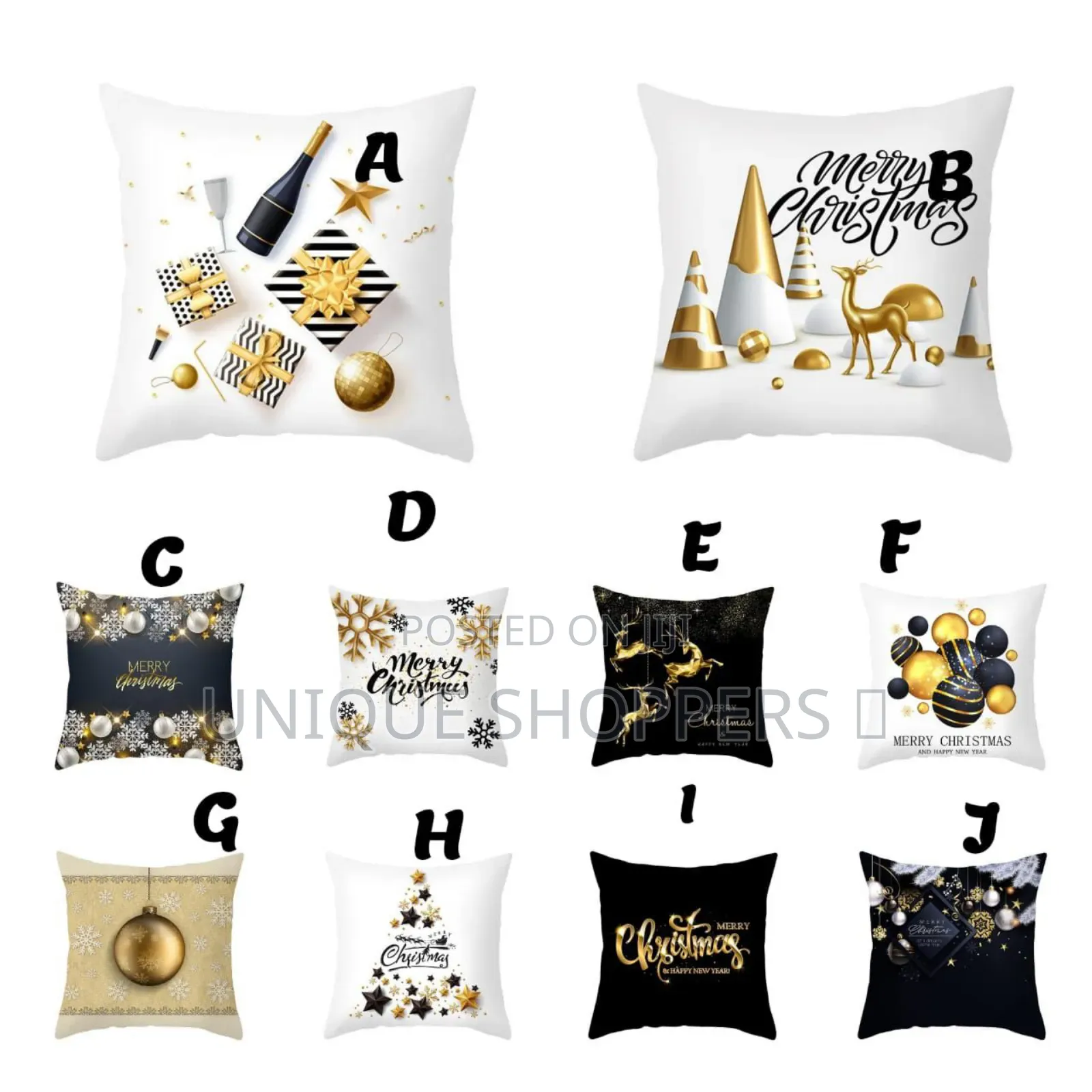 Quality Christmas Themed Pillow Covers