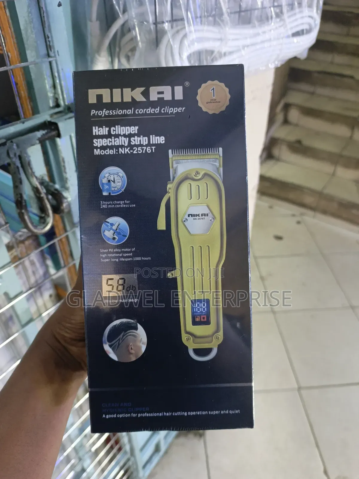 Original Rechargeable Hair Clippers Shaving Clipper