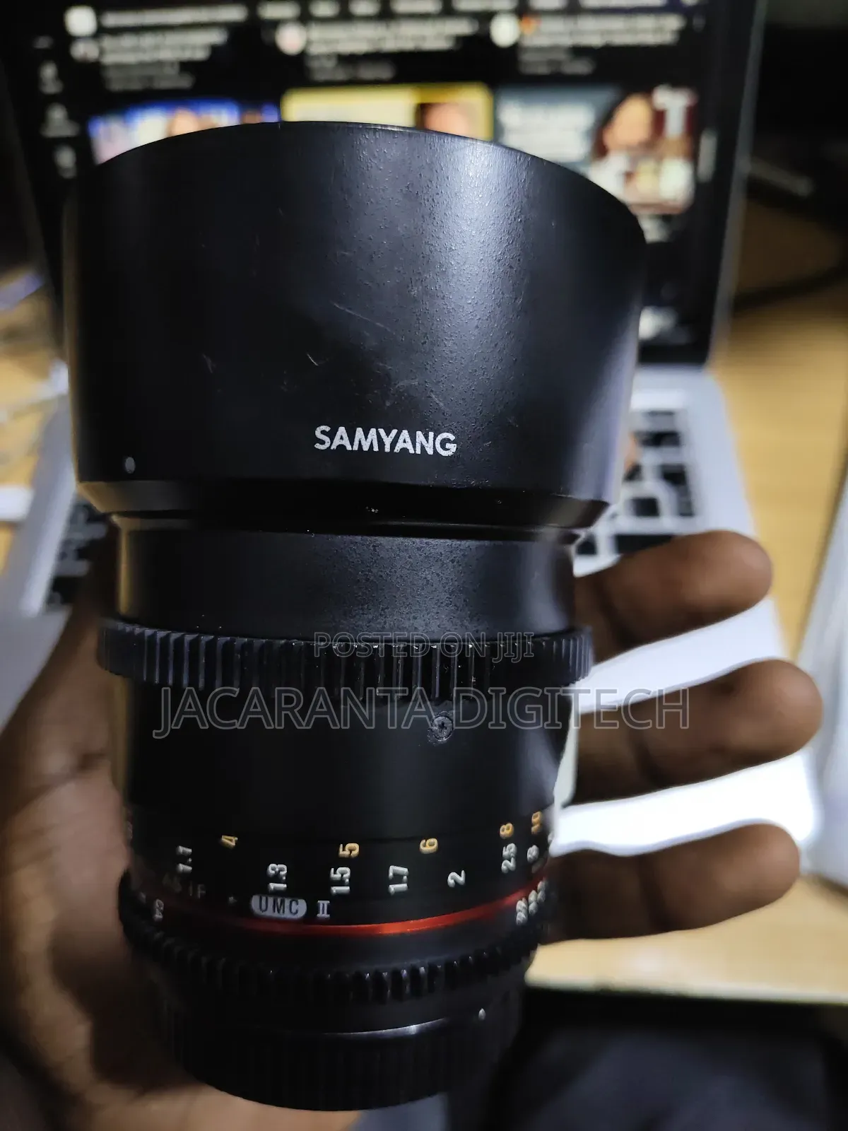 Samyang T1.5 85mm As|F Umcii Cine Lens for Canon Ef
