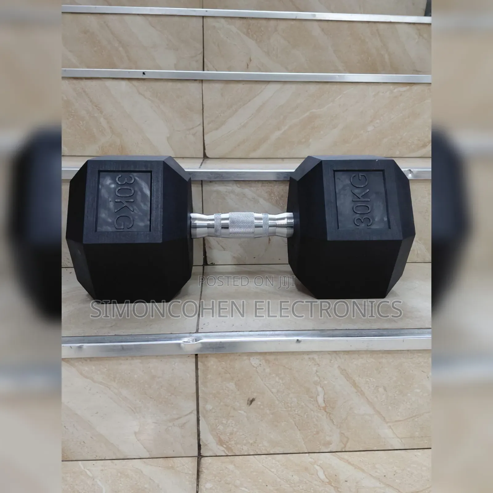 30kg Hexagon Dumbbells