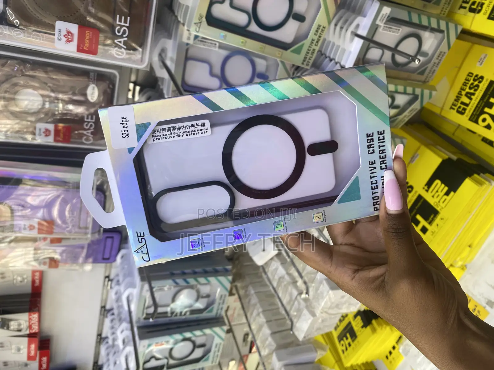 Ivoler Magnetic Newskin Case for Samsung Galaxy S25 Edge