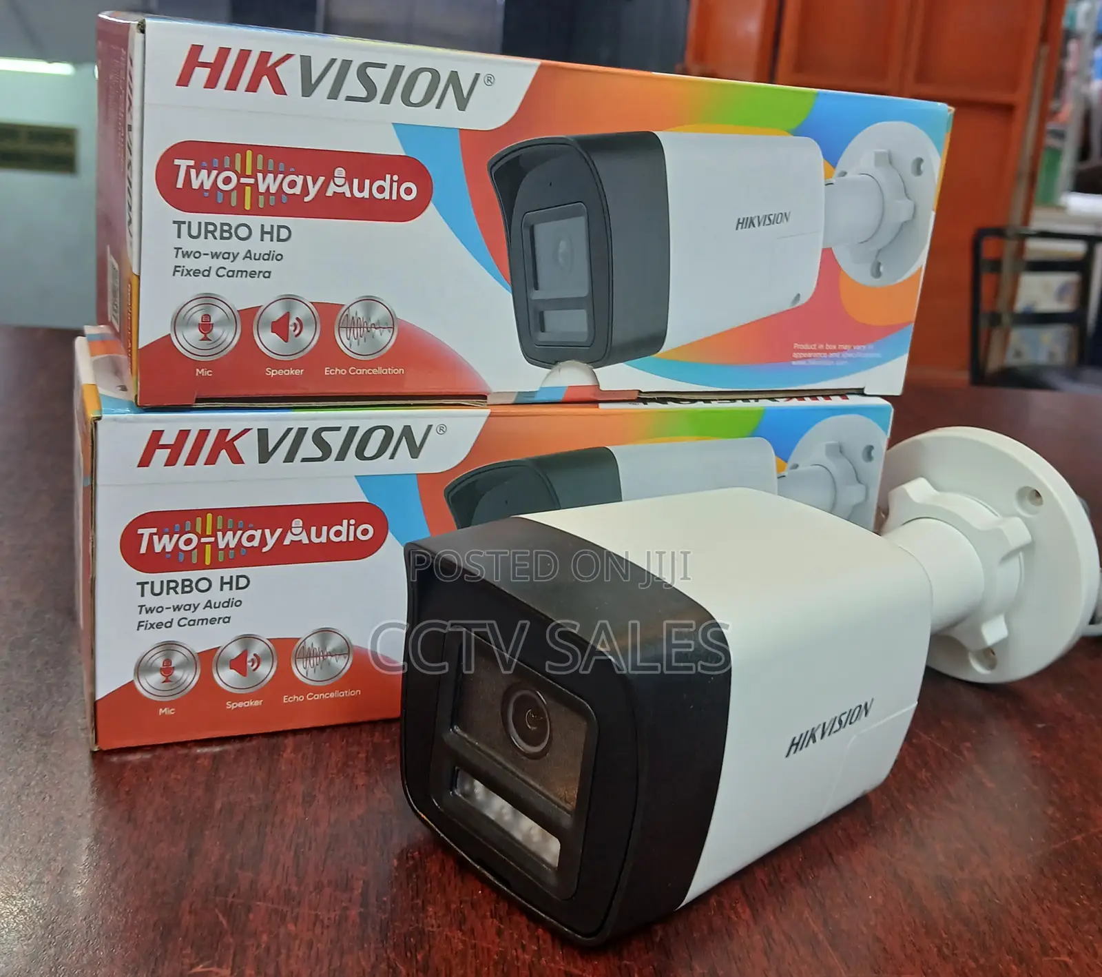 Cmos Sensor Hikvision Audio Bullet Outdoor CCTV Camera
