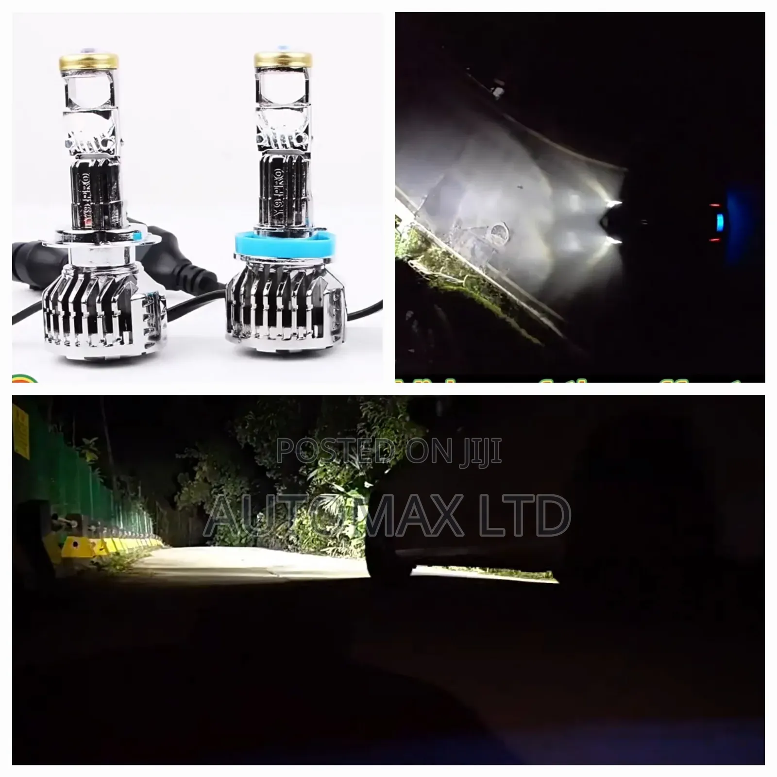 H11 Mini Projector Fog Led Bulbs. For Toyota,Nissan,Subaru,Mitsubishi