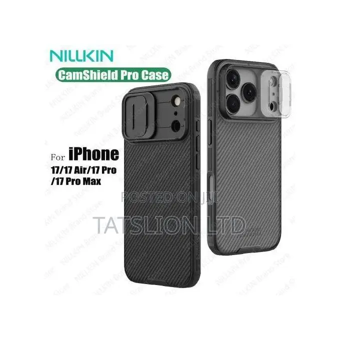 Nillkin iPhone 17 Pro Max Case With Slide Camera Cover