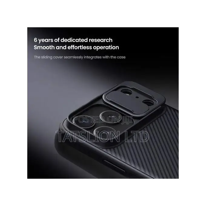 Nillkin iPhone 17 Pro Max Case With Slide Camera Cover