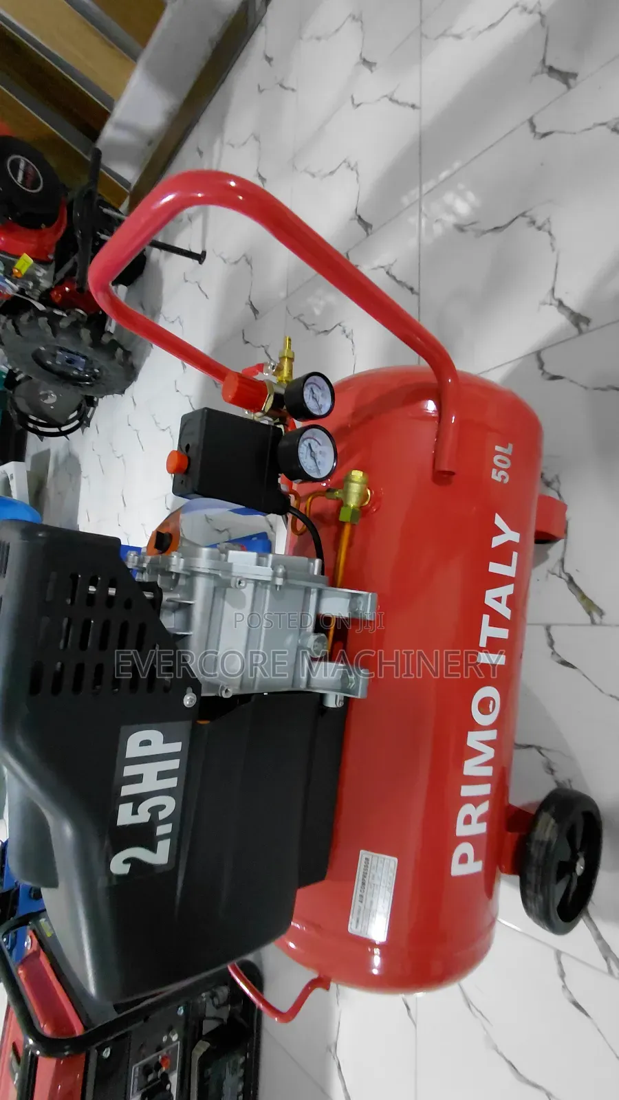 Primo Italy 50l Air Compressor Machine Electric