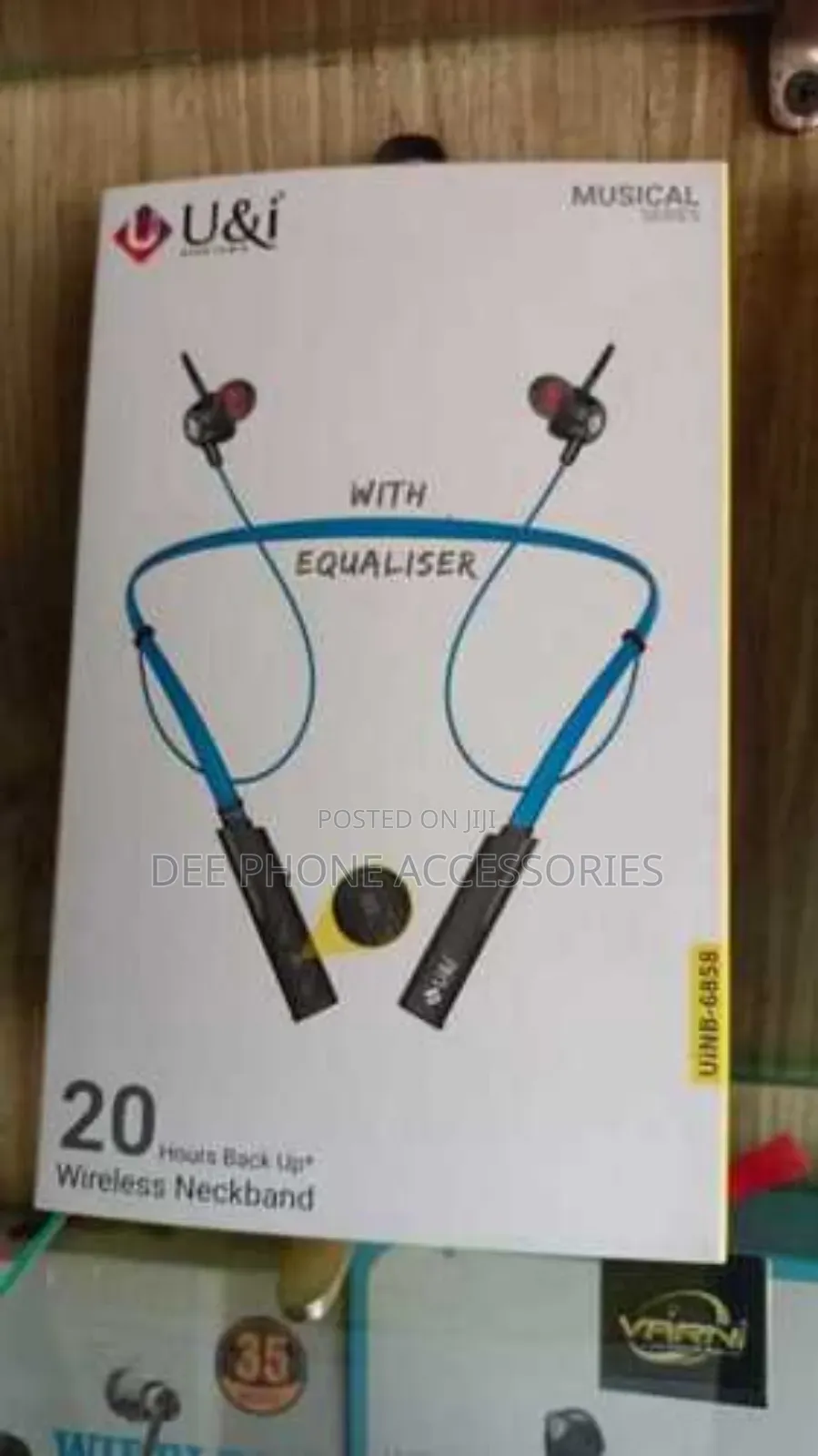 U $ I Uinb 6858 Musical Series Wireless Neckband