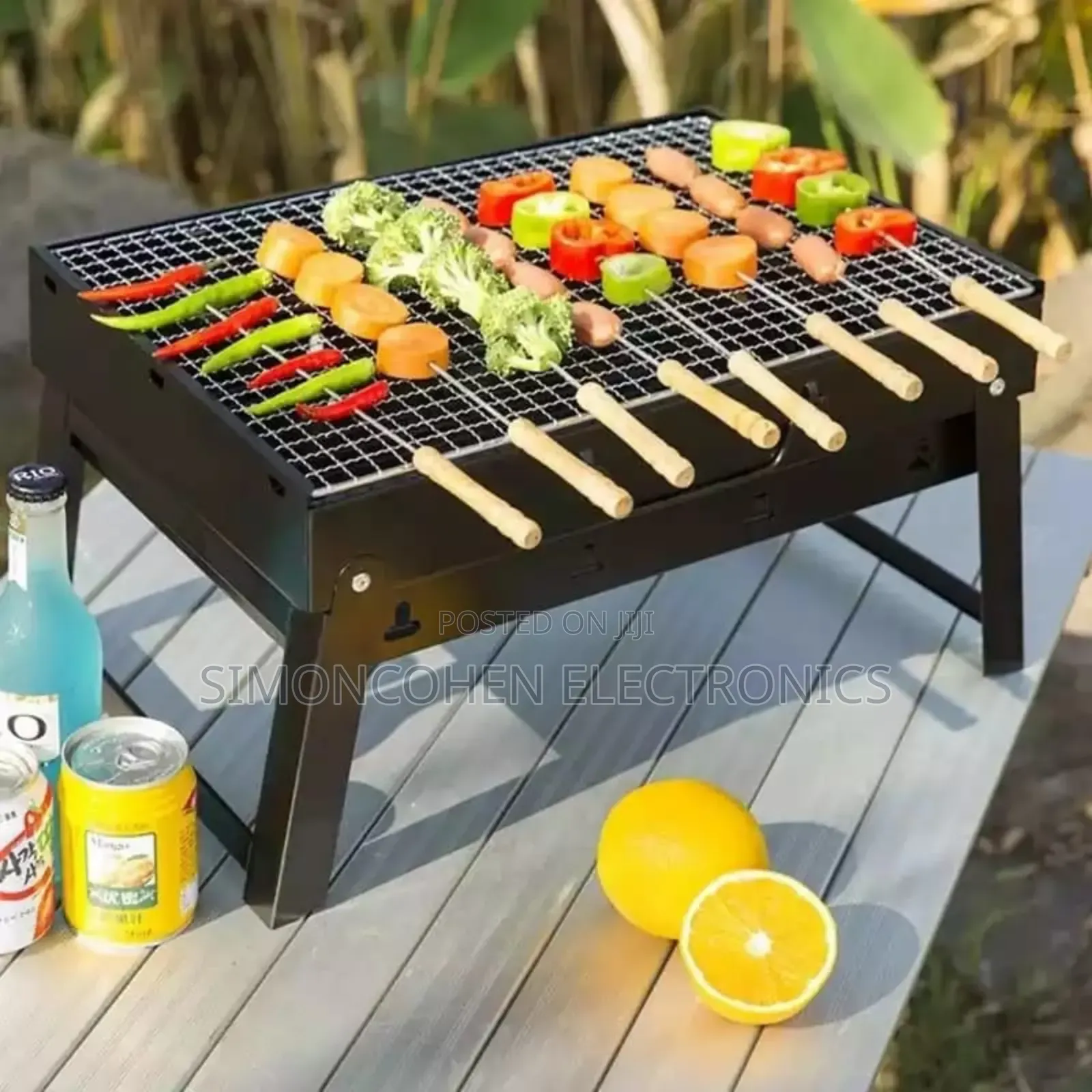 Foldable Portable Charcoal Grill