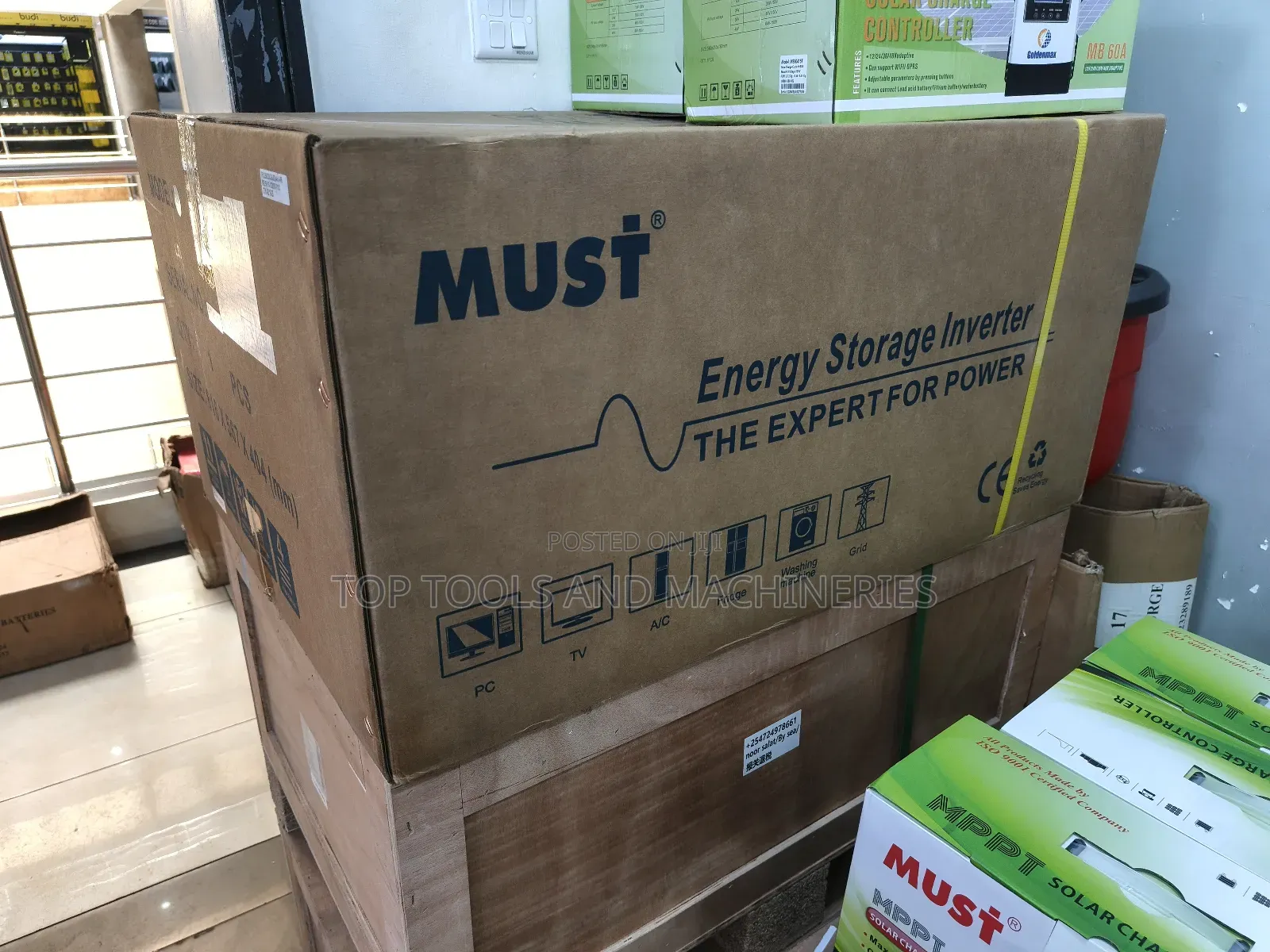 Ph1100 Eu Must 12kva 48v Three Phase Hybrid Inverter