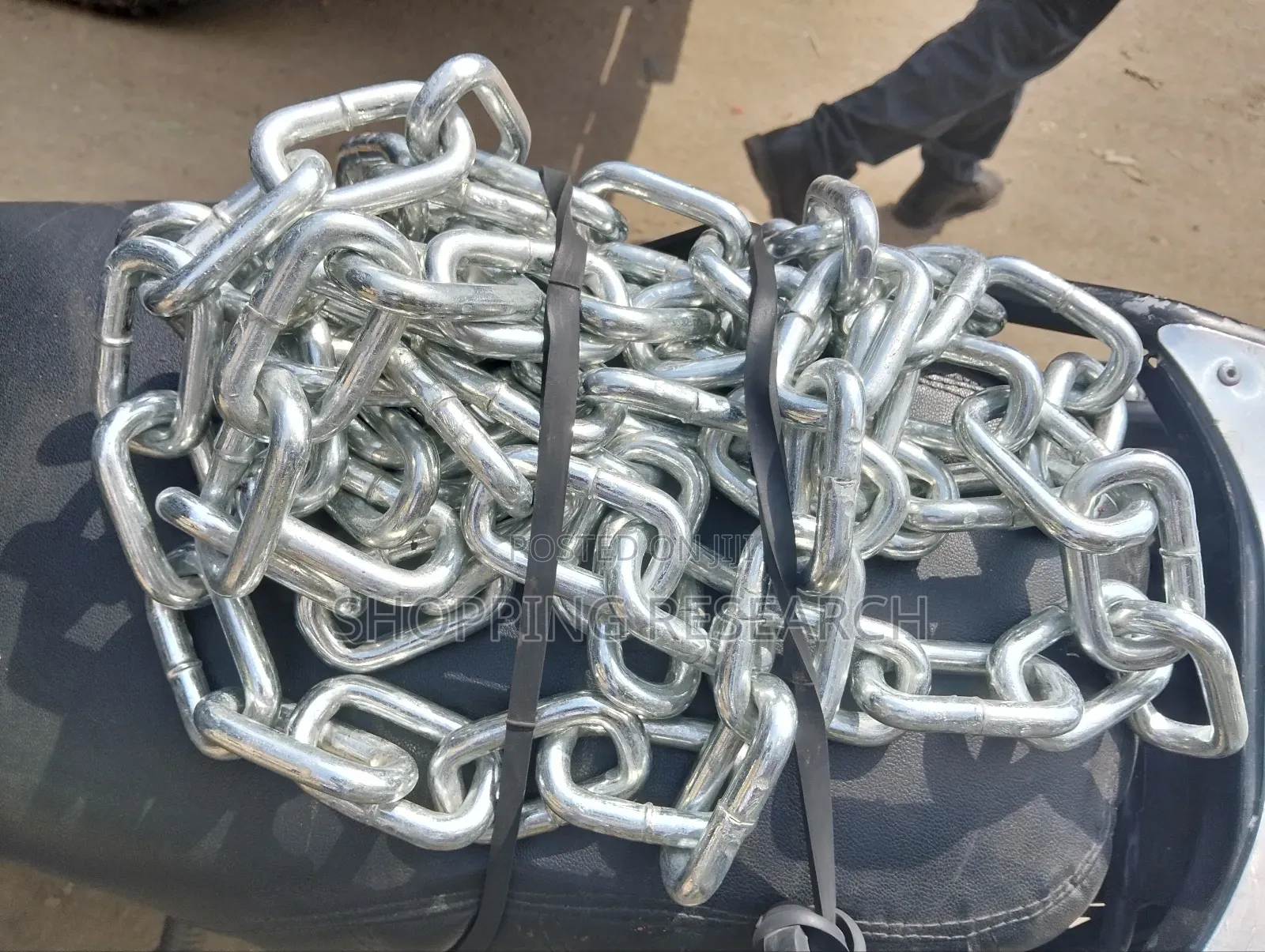Galvanized Link-Chains Wholesale & Retail 8mm, 10mm, 12mm, 18mm & 24mm