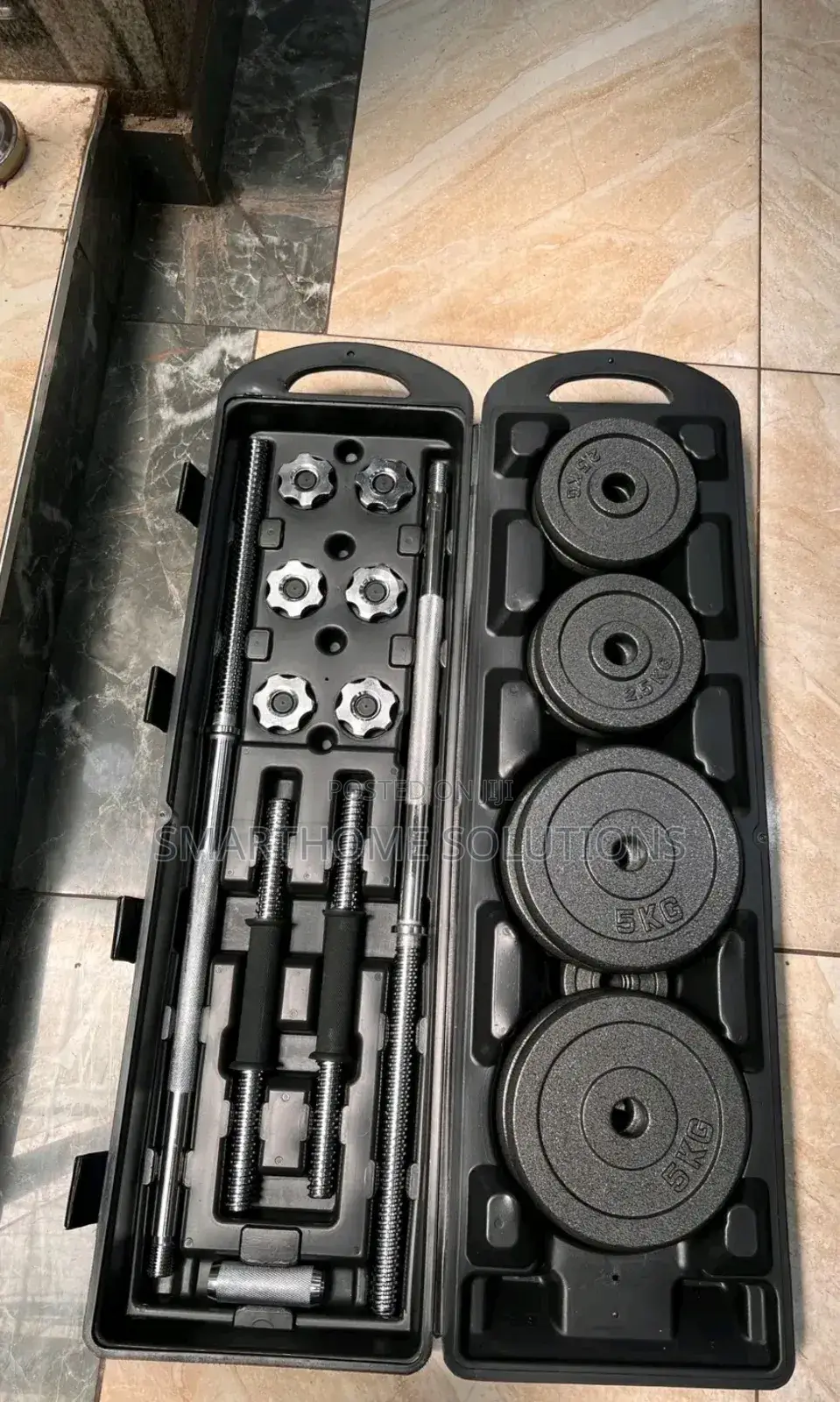 50kilograms Dumbbell Set/ Gym Lift 50kg" G5*