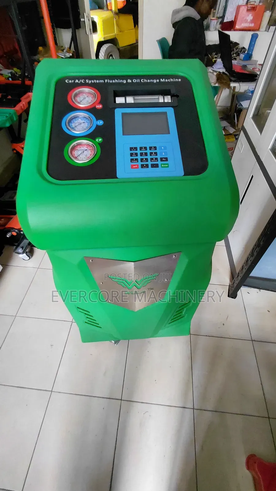 Heavy Duty Car a/C Filling and Flushing Machine