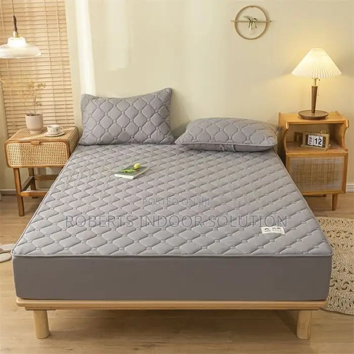 Grey Mattress Protector Waterproof