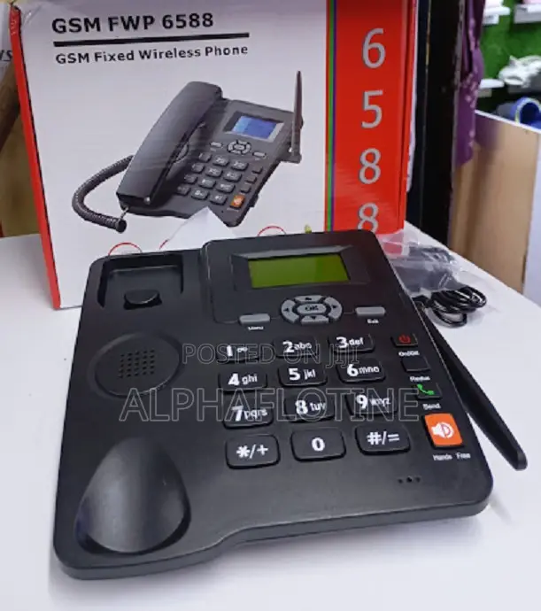 GSM Desk-Phone 6588 GSM Fixed Wireless Phone Support Qua-Band