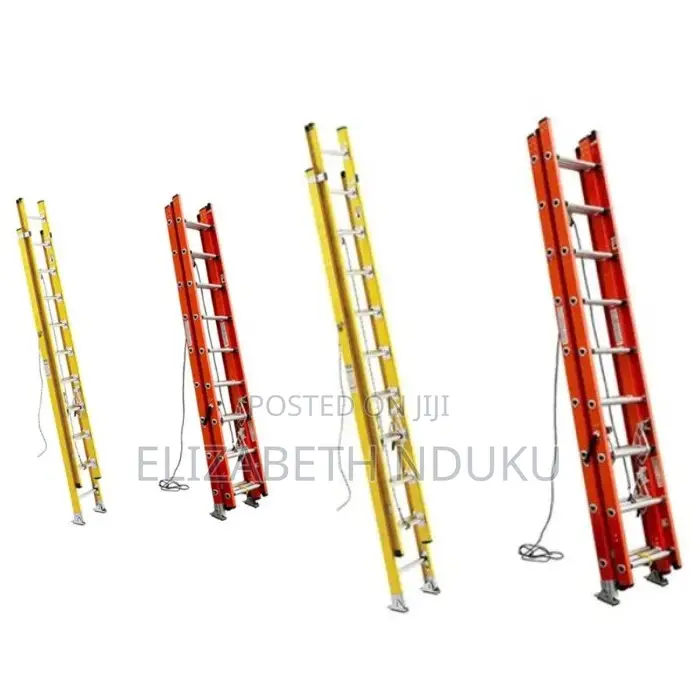Interlocking 2x14 Fiberglass Extension Ladder